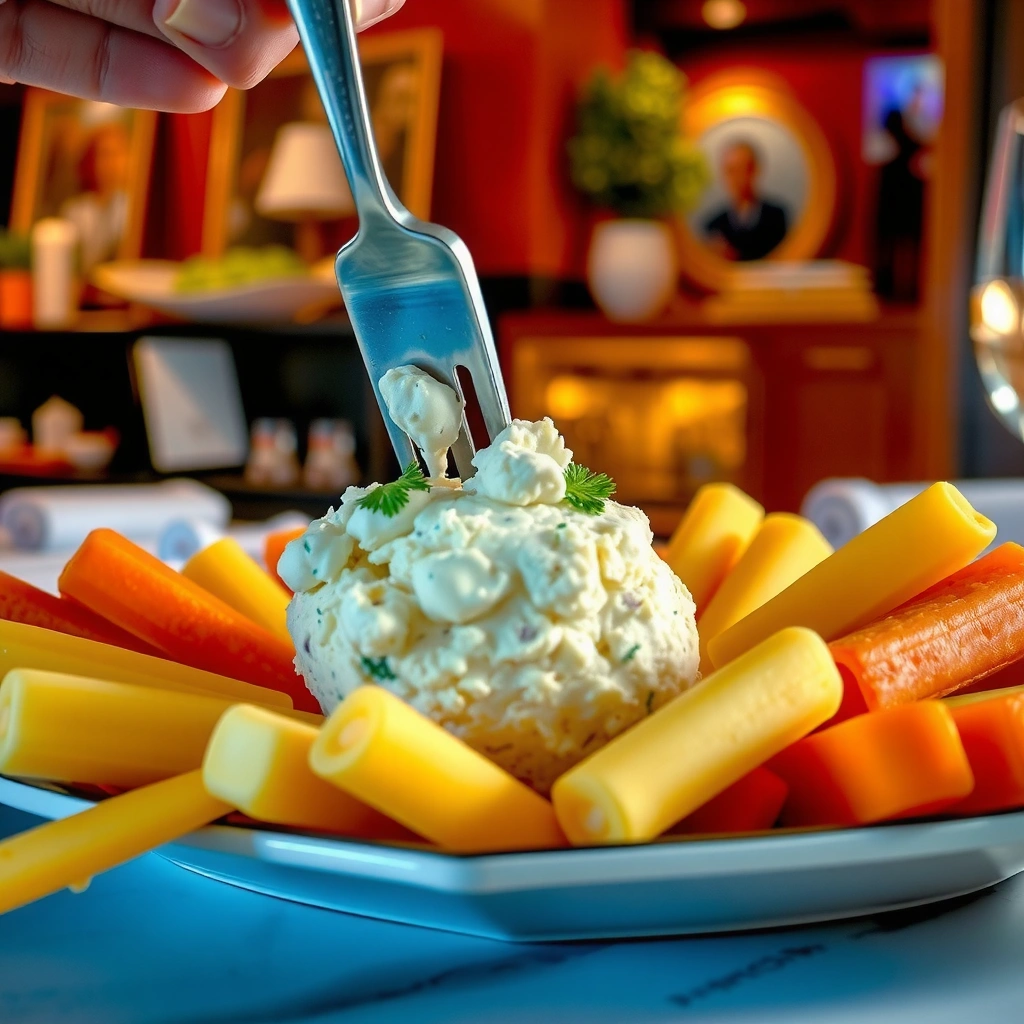 Coating and Serving Ideas - cream cheese ball recipe