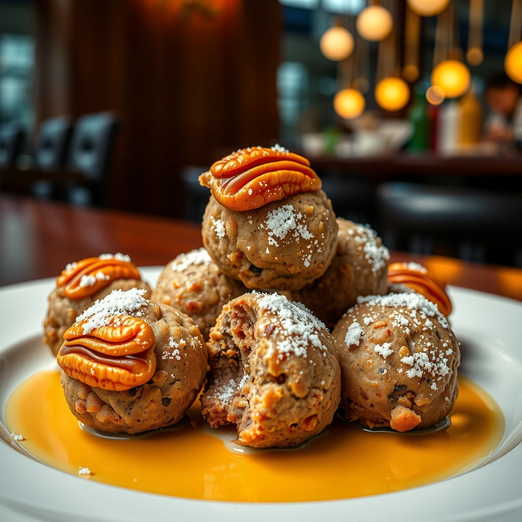 Coating and Texture Options - recipe pecan pie balls