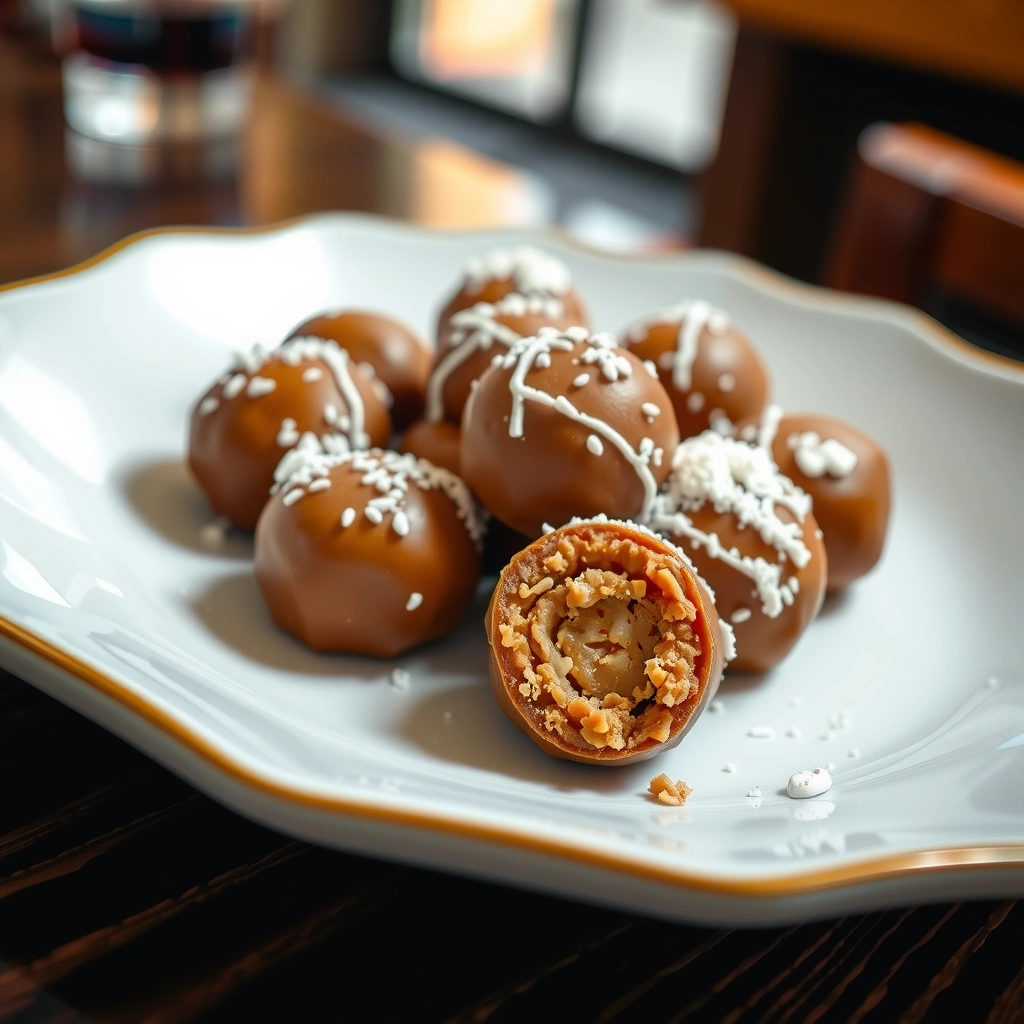 Coating Options - pb balls recipe