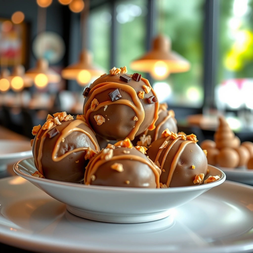 Coating Options - peanut butter balls recipe no bake