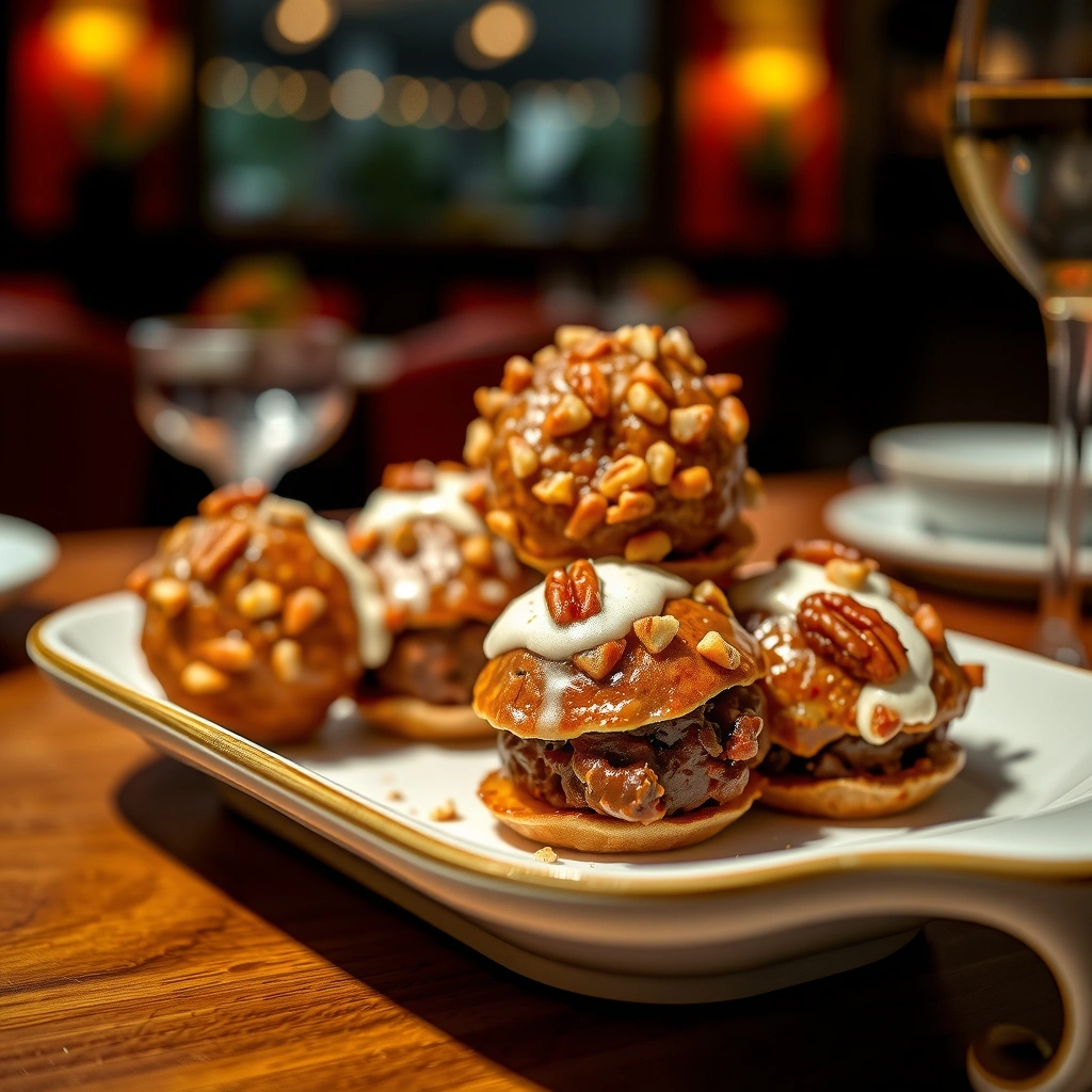 Coatings and Finishing Touches - pecan pie balls recipe