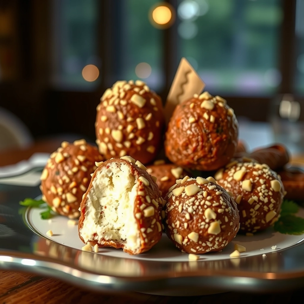 Coatings and Flavor Variations - cream cheese balls recipe