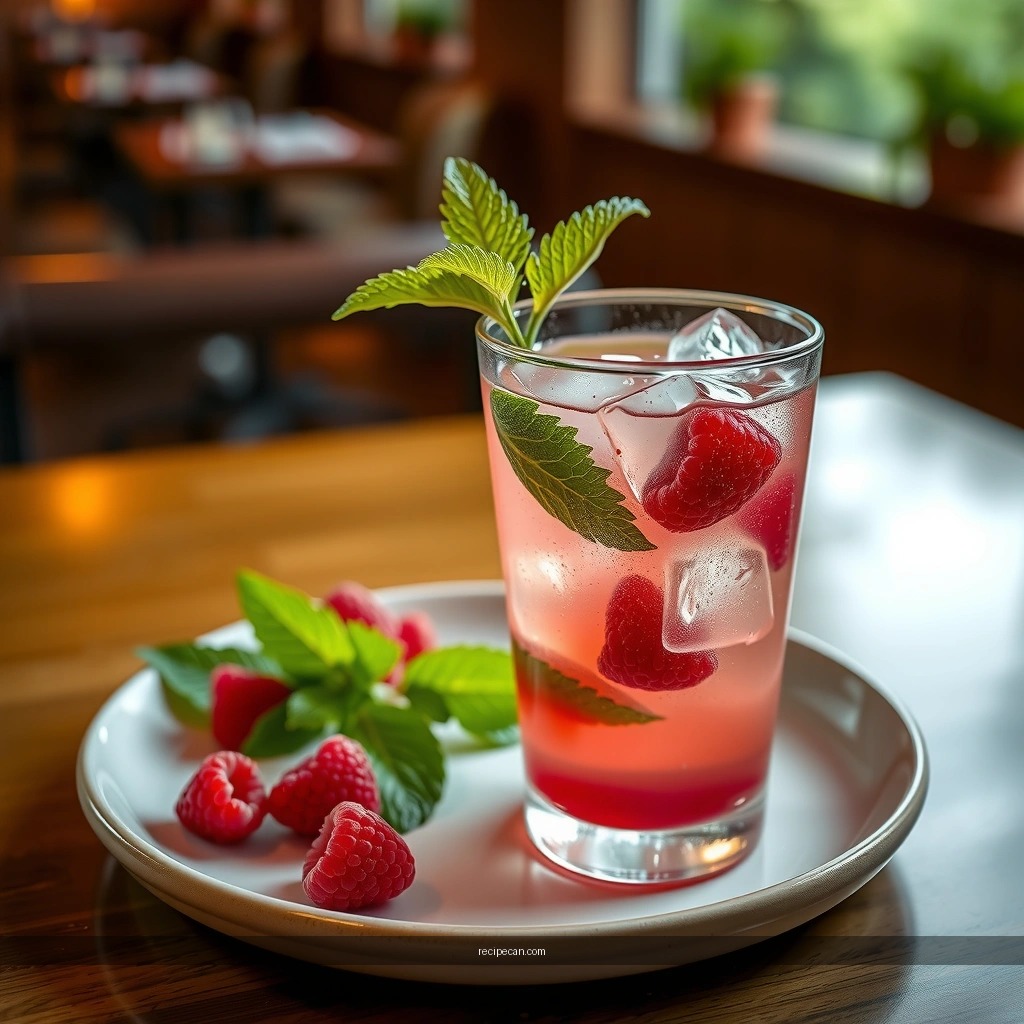 Cocktail - raspberry mojito cocktail recipe