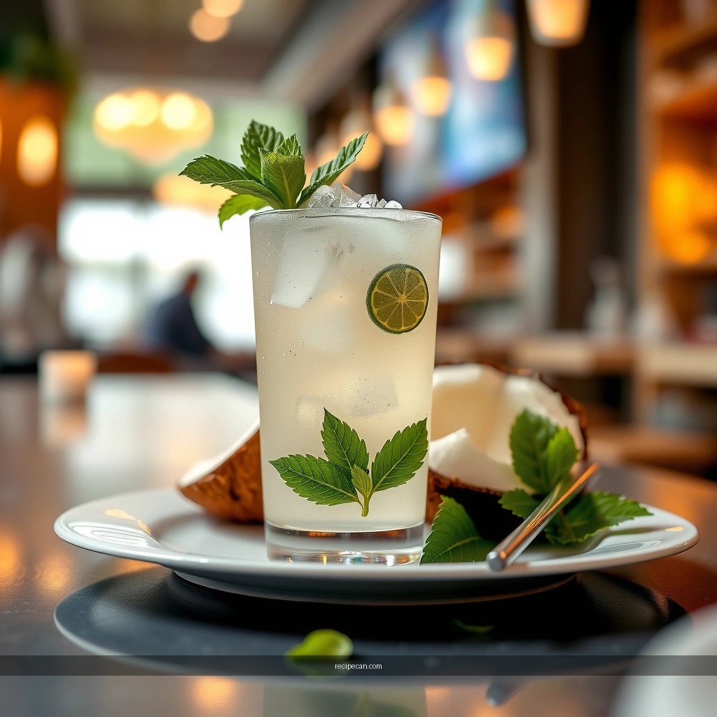 Coconut Mojito - coconut mojito drink recipe