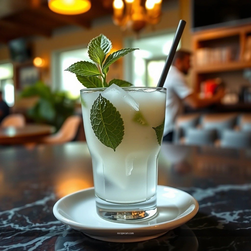 Coconut Mojito - creamy coconut mojito recipe