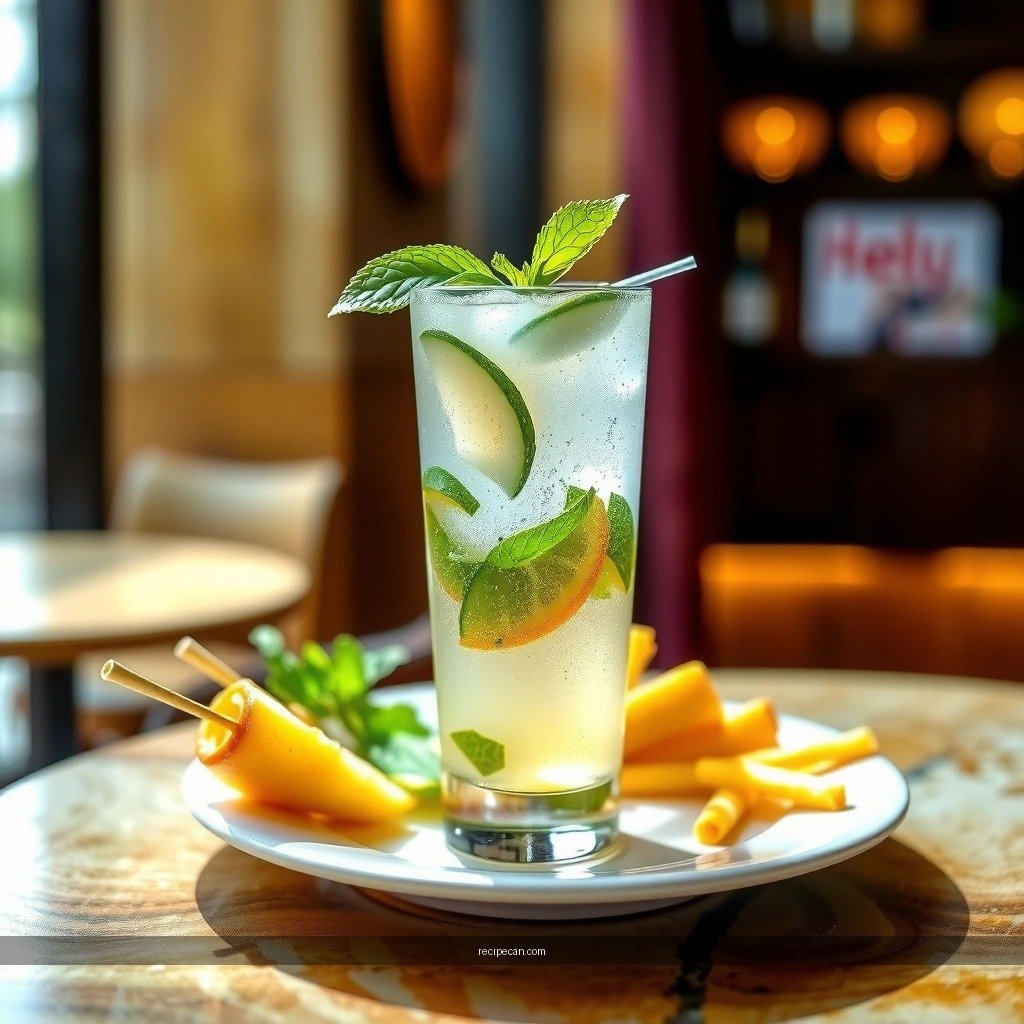 Coconut Water Mojito - coconut water mojito recipe