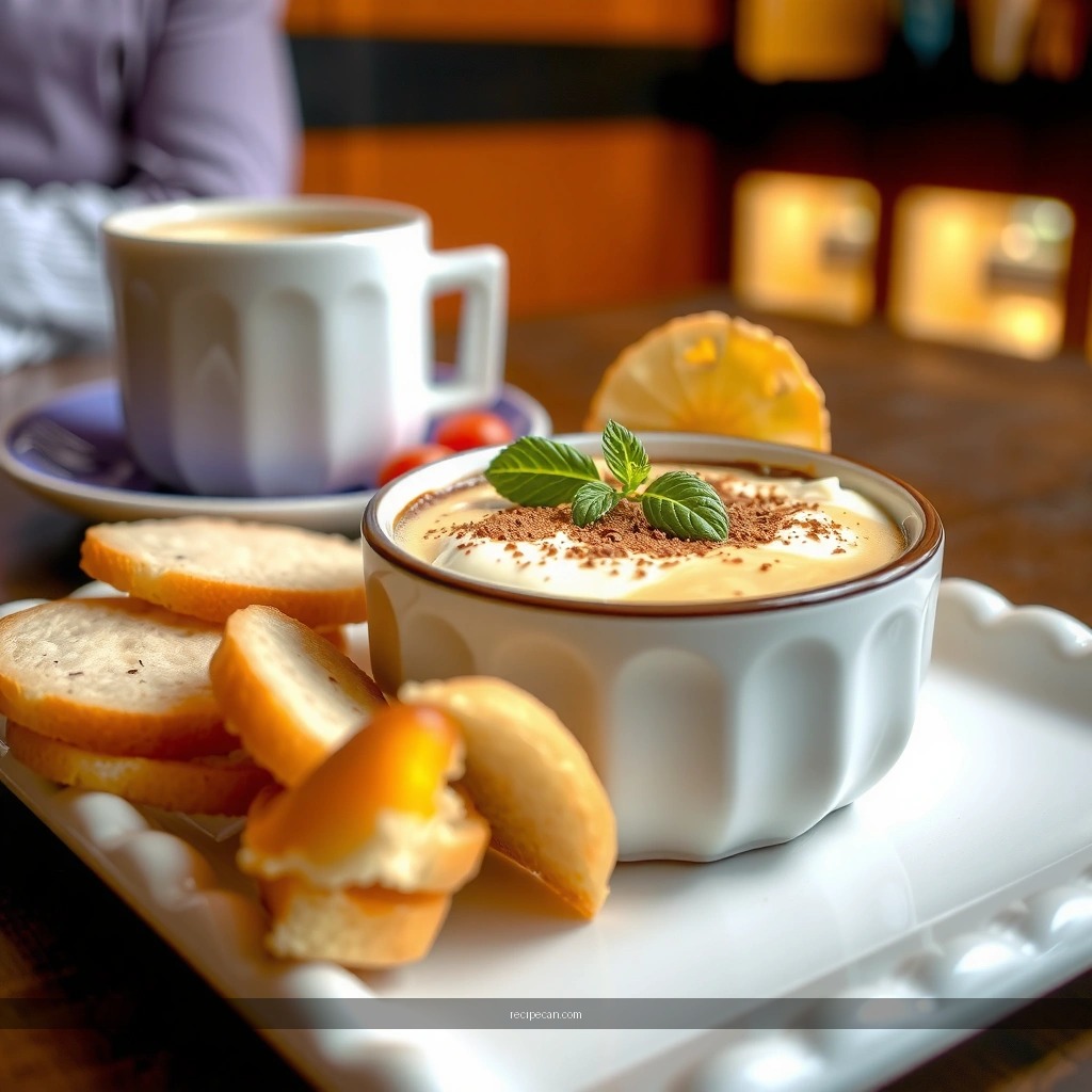 Coffee & Cocoa - tiramisu dip recipe
