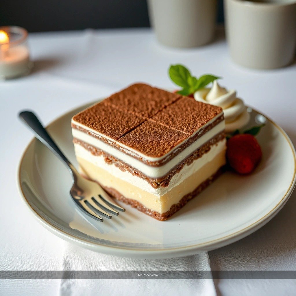 Coffee Dip - simple tiramisu recipe no eggs