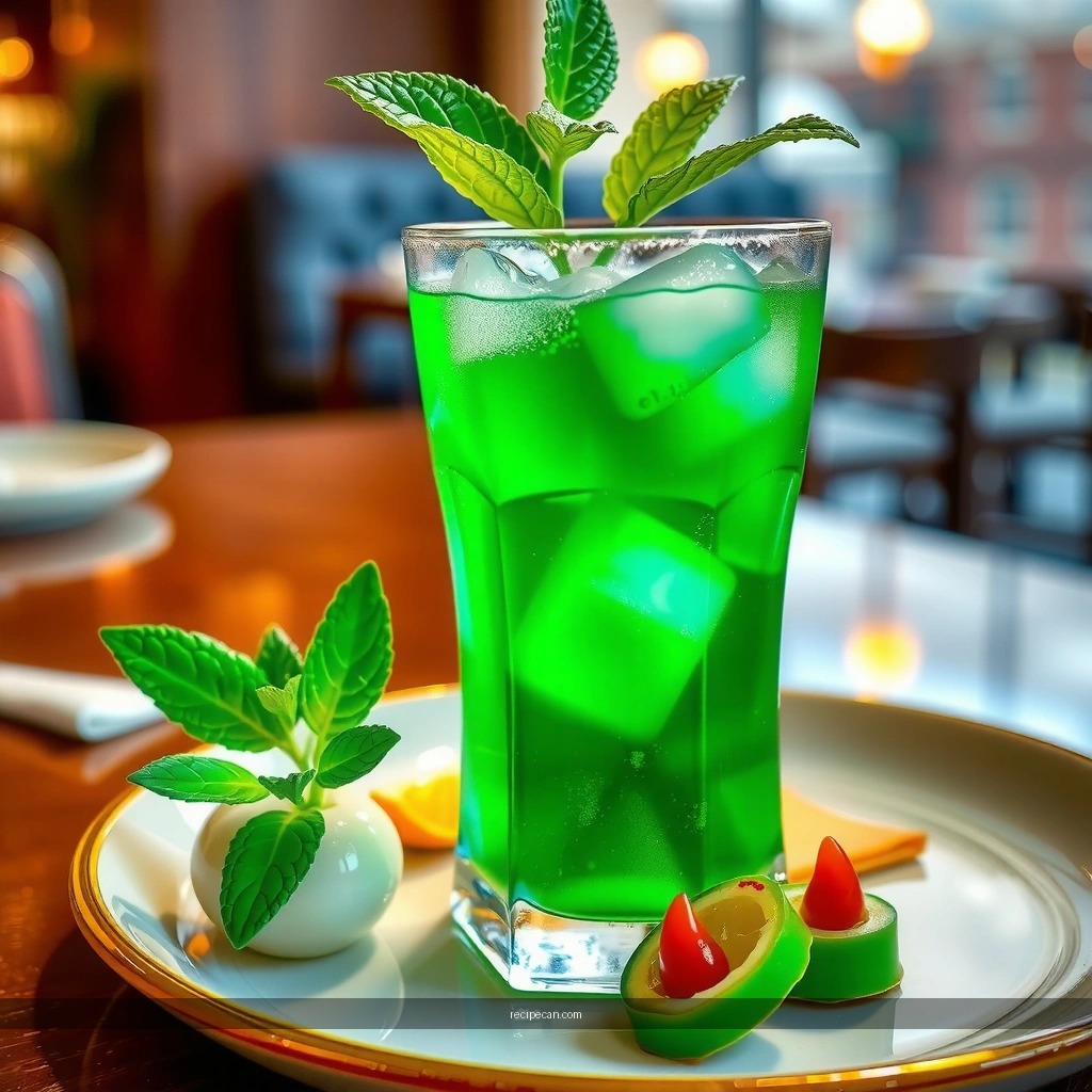Cold Green Tea - cold green tea recipe