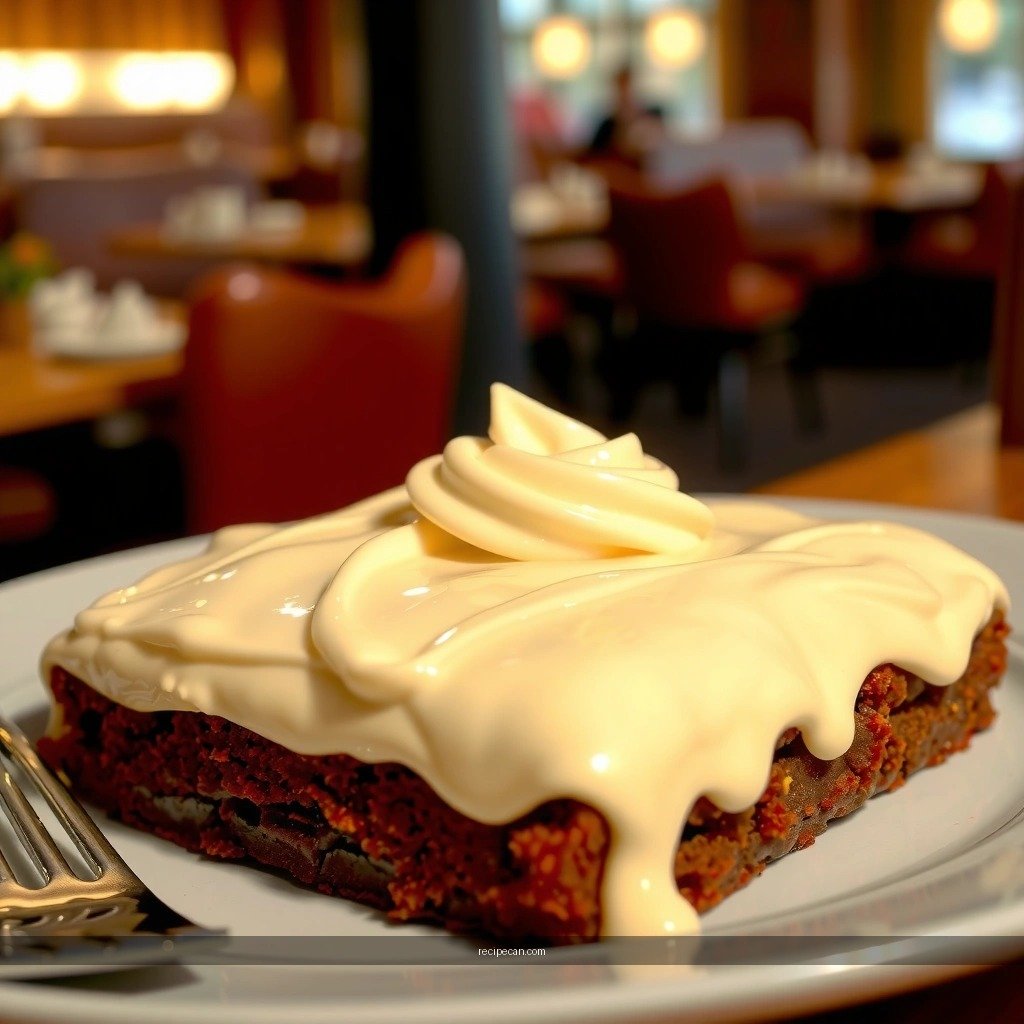 Consistency - cream cheese icing for brownies recipe