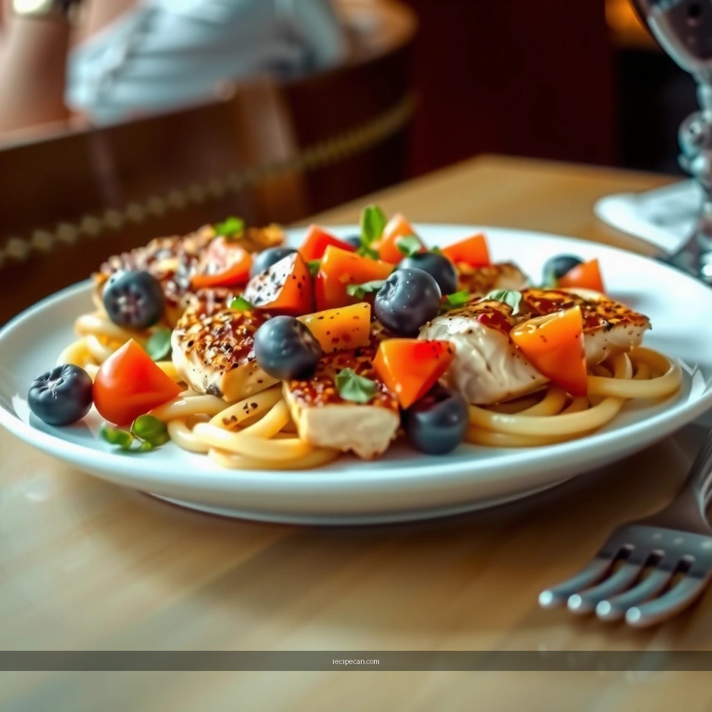 Cook the Chicken - chicken bruschetta recipe with pasta