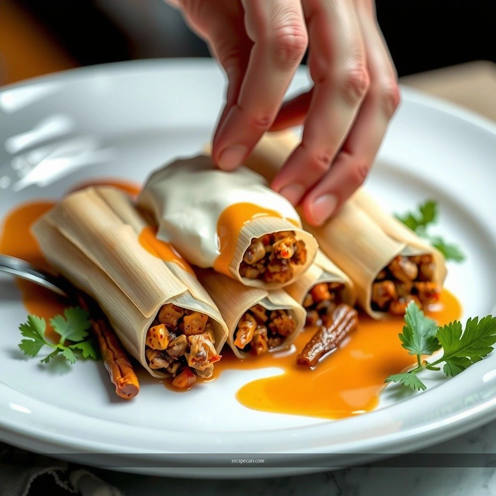 Cook Until Tender - filling for tamales recipe