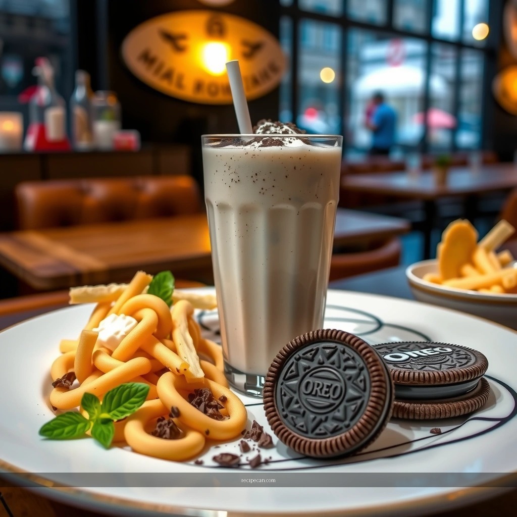 Cookies - oreo milkshake recipe