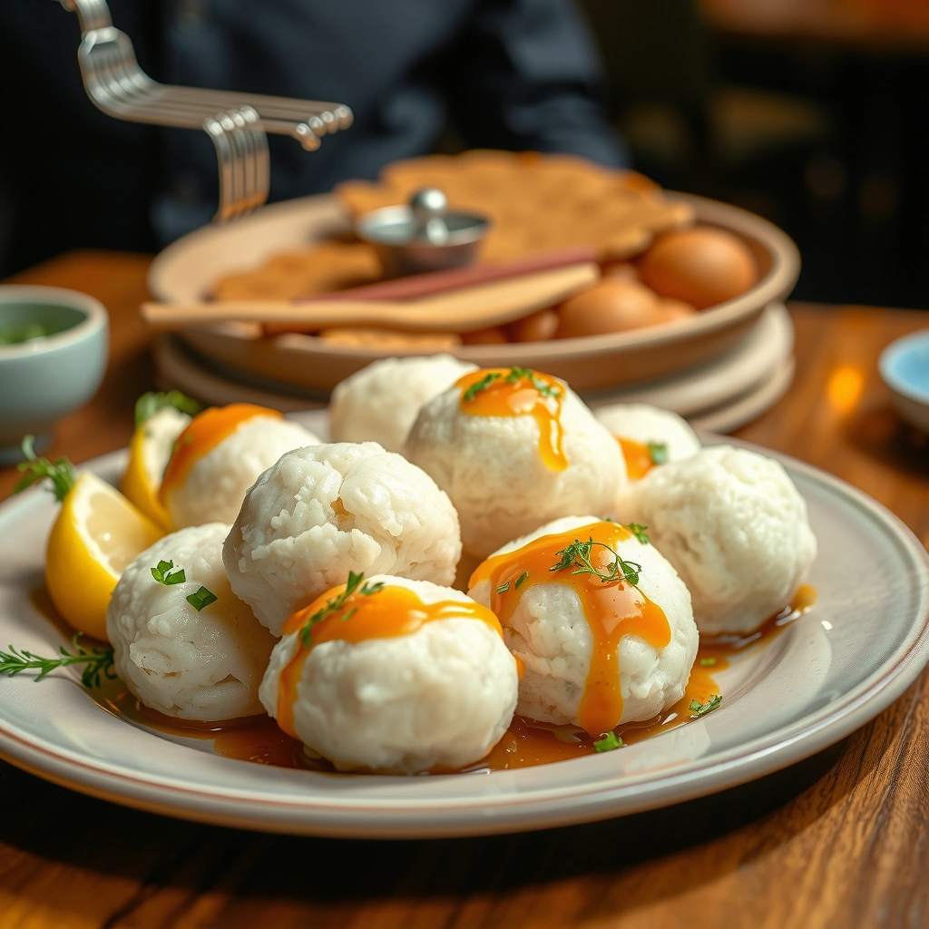 Cooking - matzo balls recipe