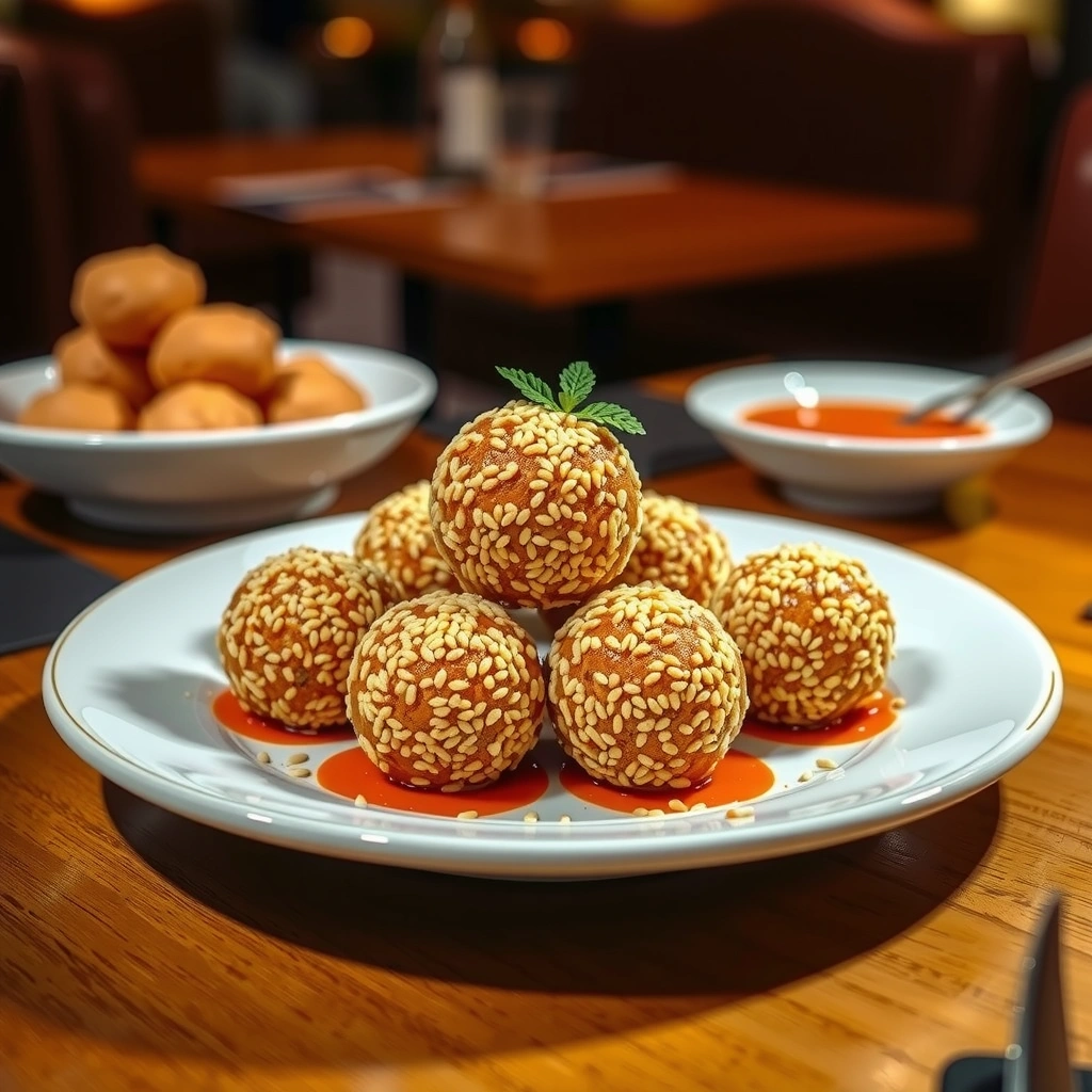 Cooking Methods - recipe sesame balls