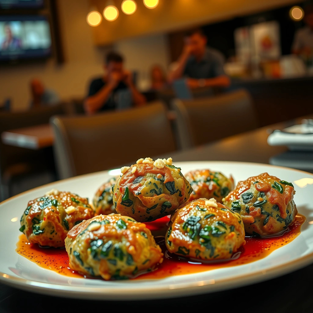 Cooking Options - recipe for spinach balls