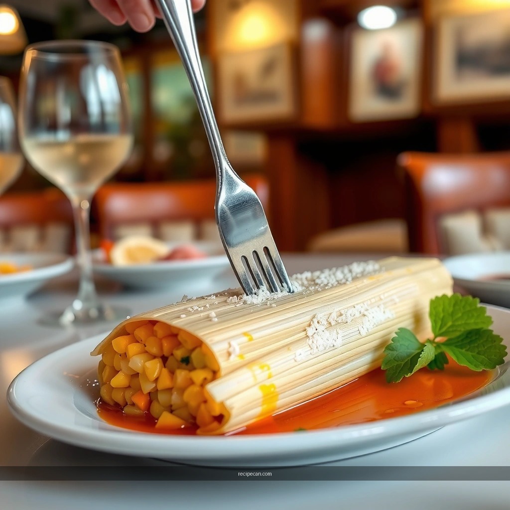 Corn Husks - sweet tamales recipe
