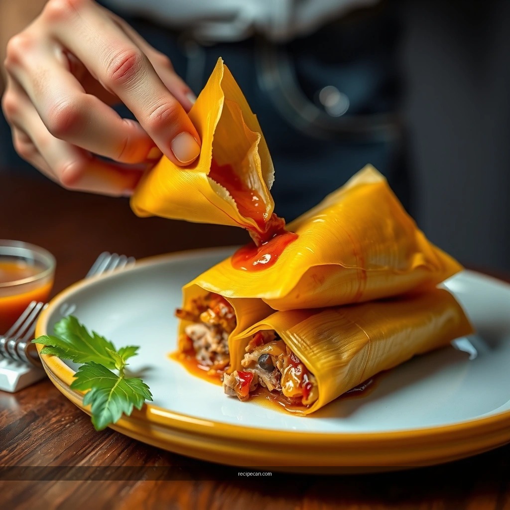 Corn Husks - tamale recipes pork