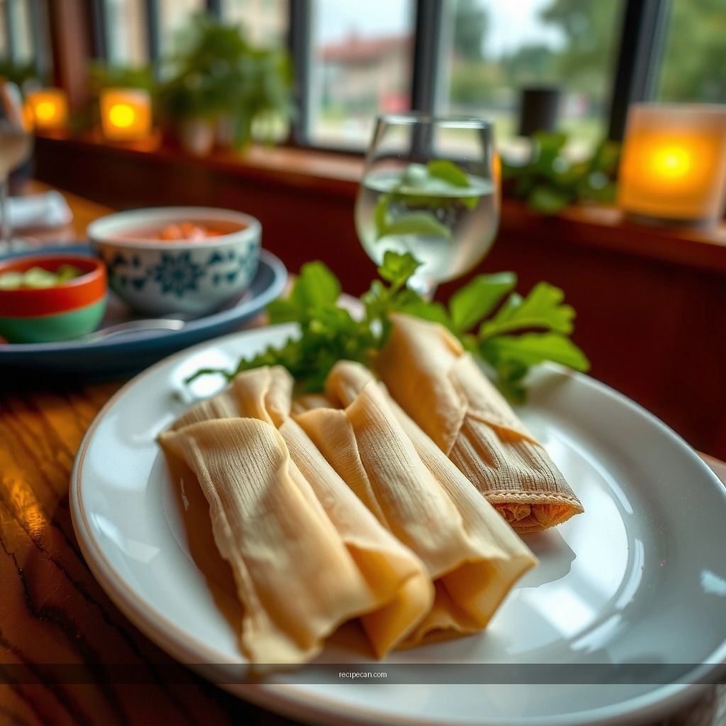 Corn Husks - masa harina tamale recipe