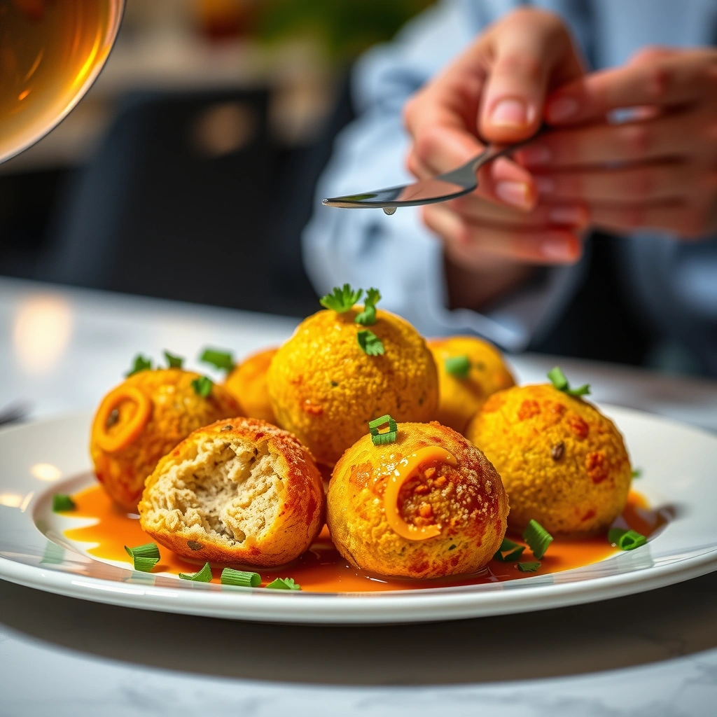 Cornmeal Balls - cornmeal balls recipe