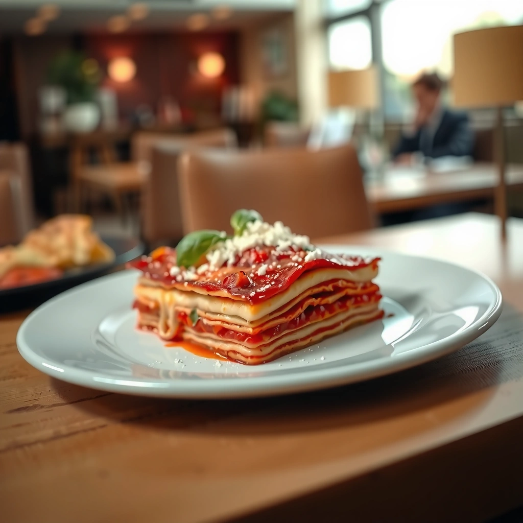 Cottage Cheese Layer - lasagna recipe with cottage cheese