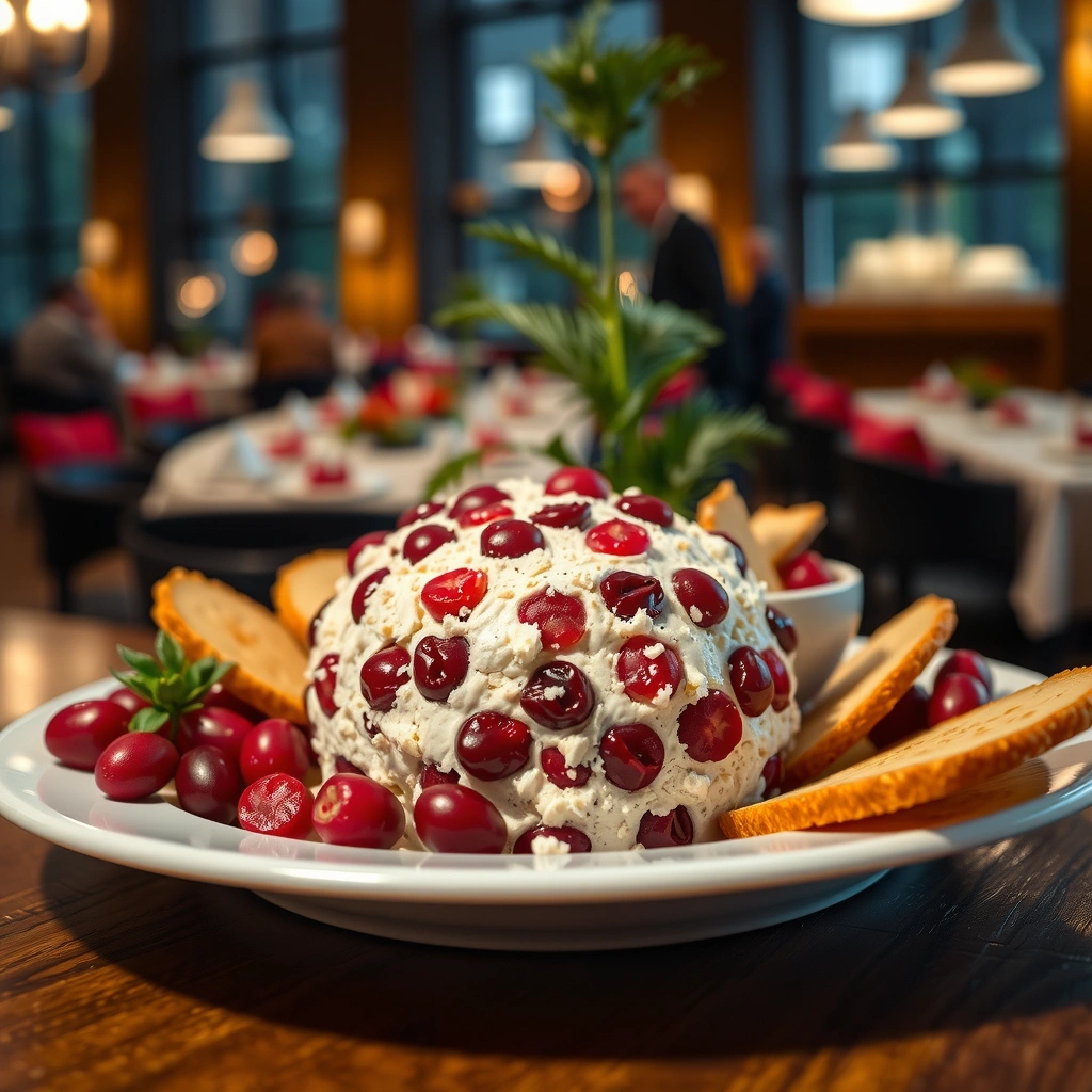 Cranberry Cheese Ball - cranberry cheese ball recipe