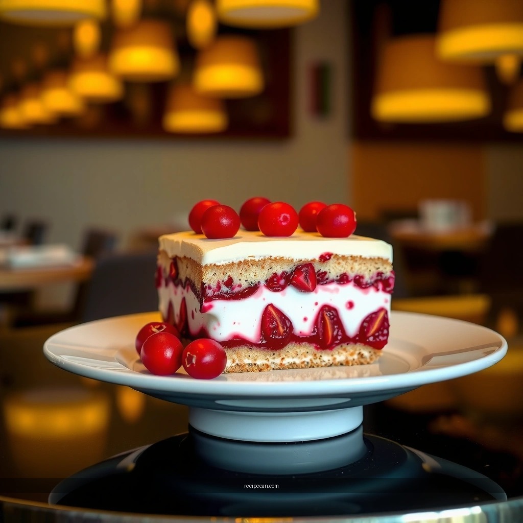 Cranberry Layer - cranberry tiramisu recipe