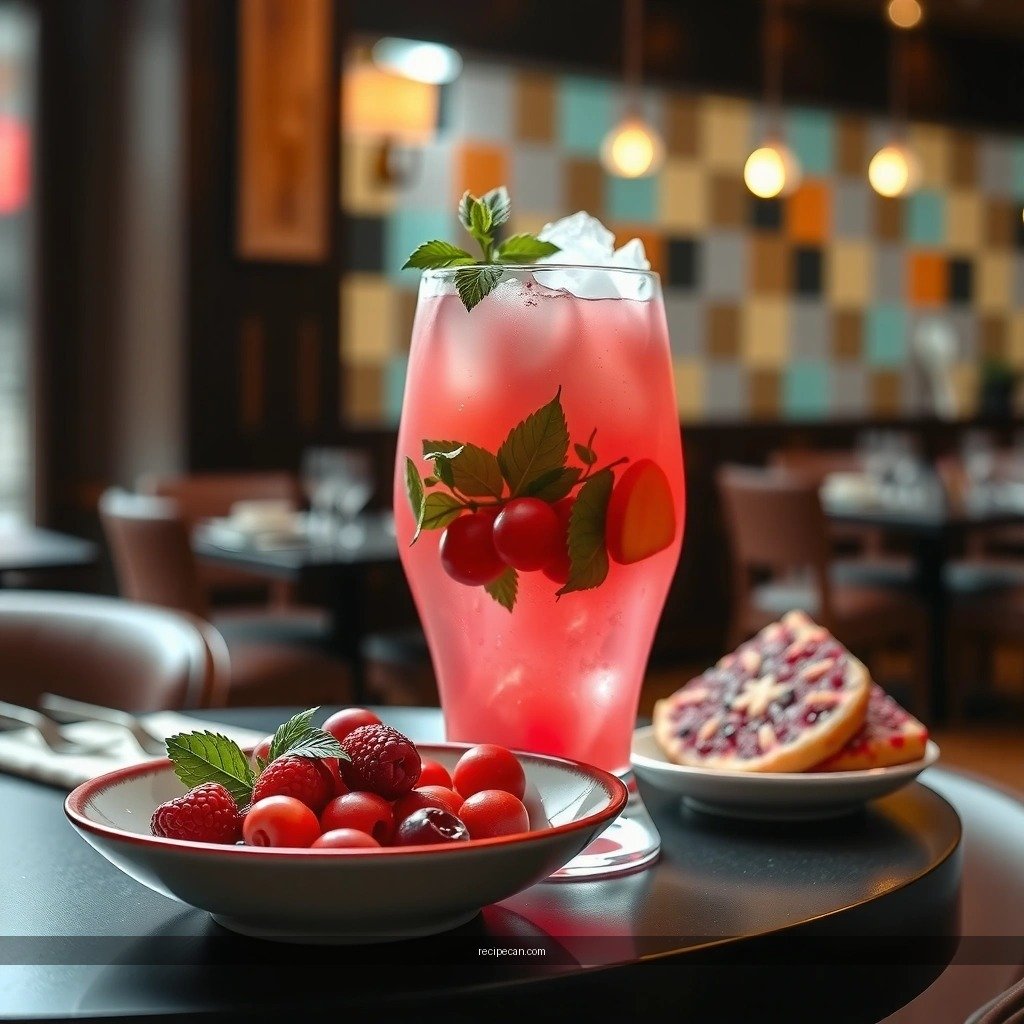 Cranberry Mojito - cranberry mojito drink recipe