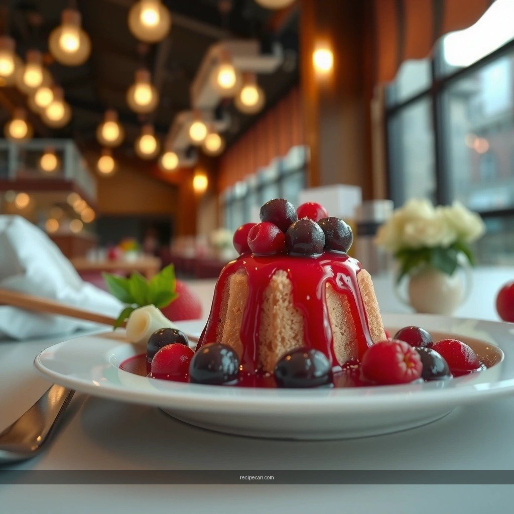 Cranberry Pudding - recipe for cranberry pudding