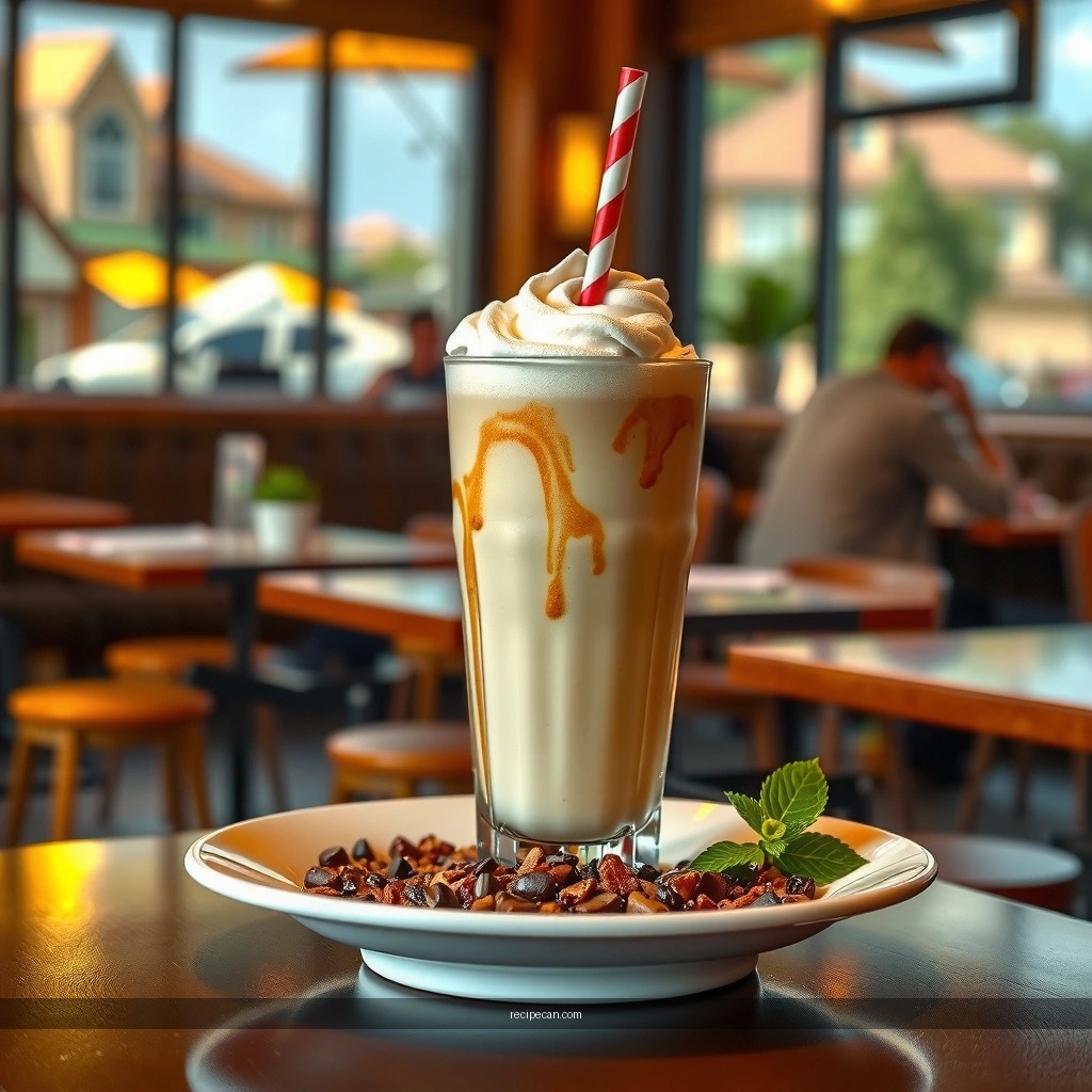 Creaminess and Thickness - coffee milkshake recipe
