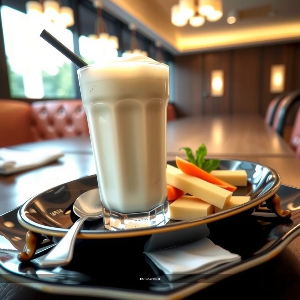 Creamy and Thick - best vanilla milkshake recipe