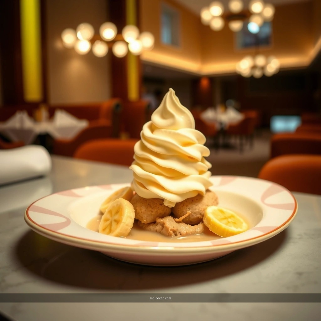 Creamy Base - banana pudding recipe with sour cream and cool whip