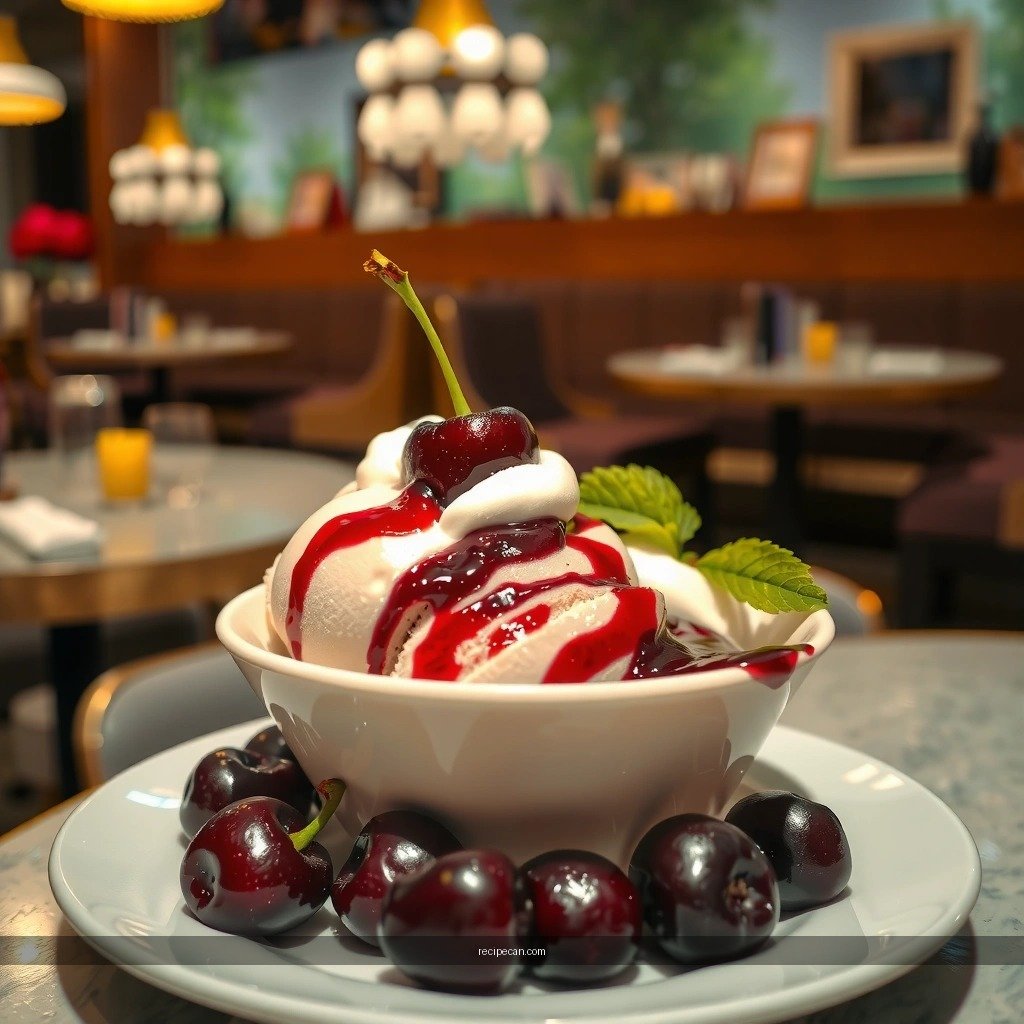 Creamy Custard Base - black cherry ice cream recipe