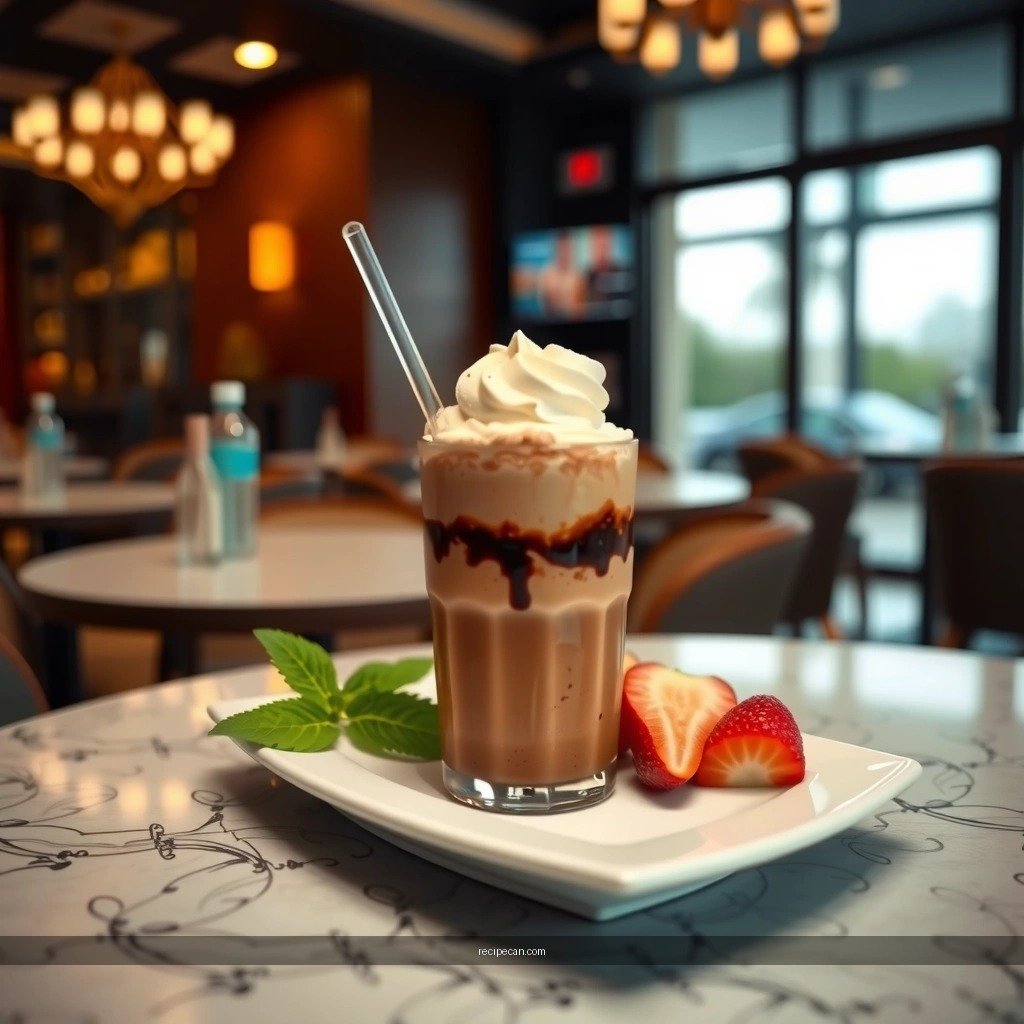 Creamy Substitute - recipe for chocolate milkshake without ice cream