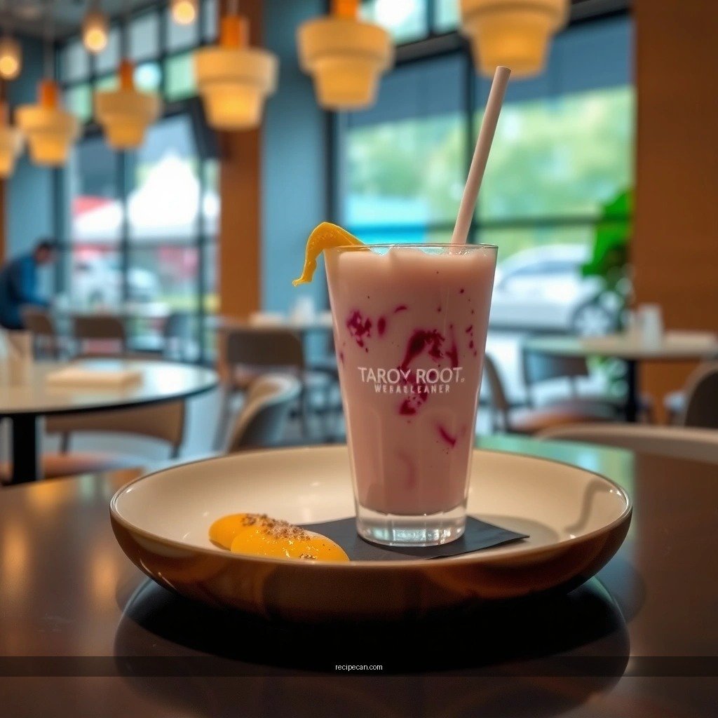 Creamy Taro Base - taro root bubble tea recipe