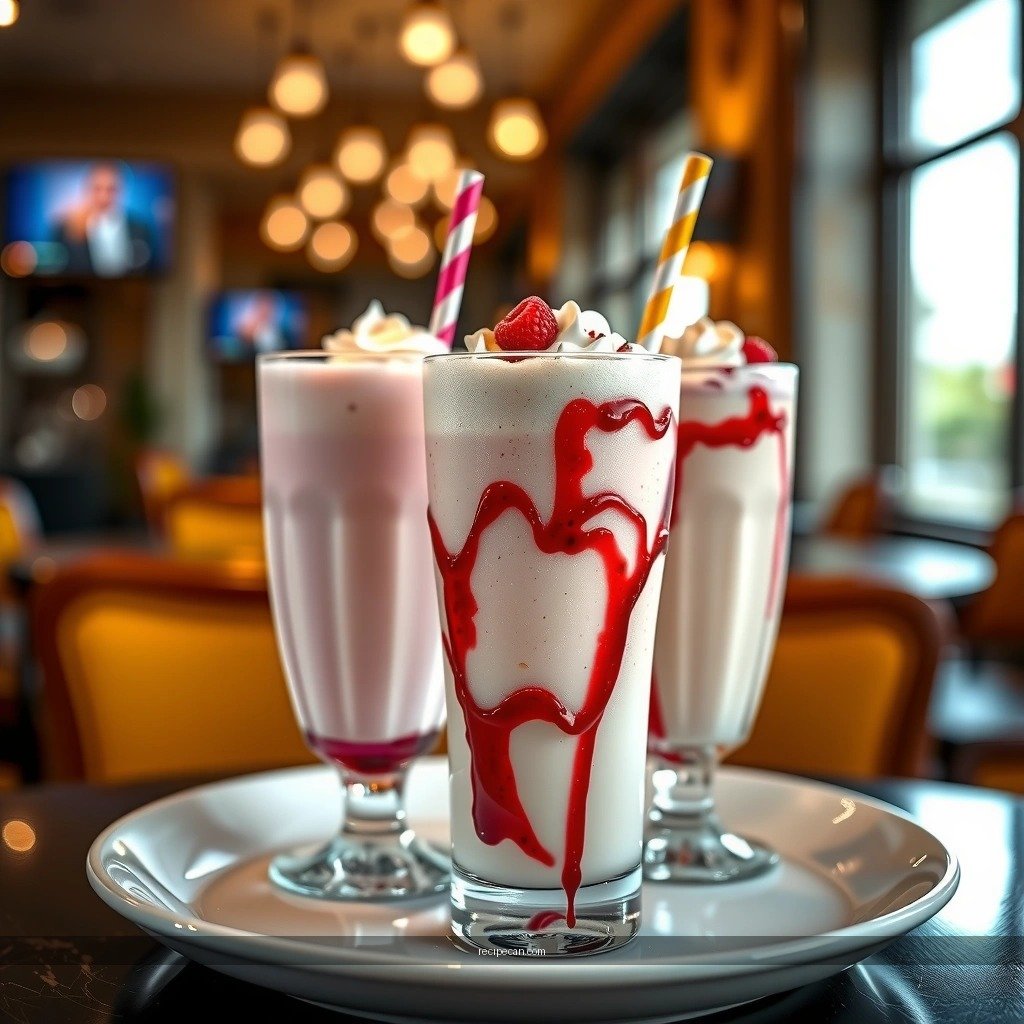 Creamy Texture - milkshakes recipe