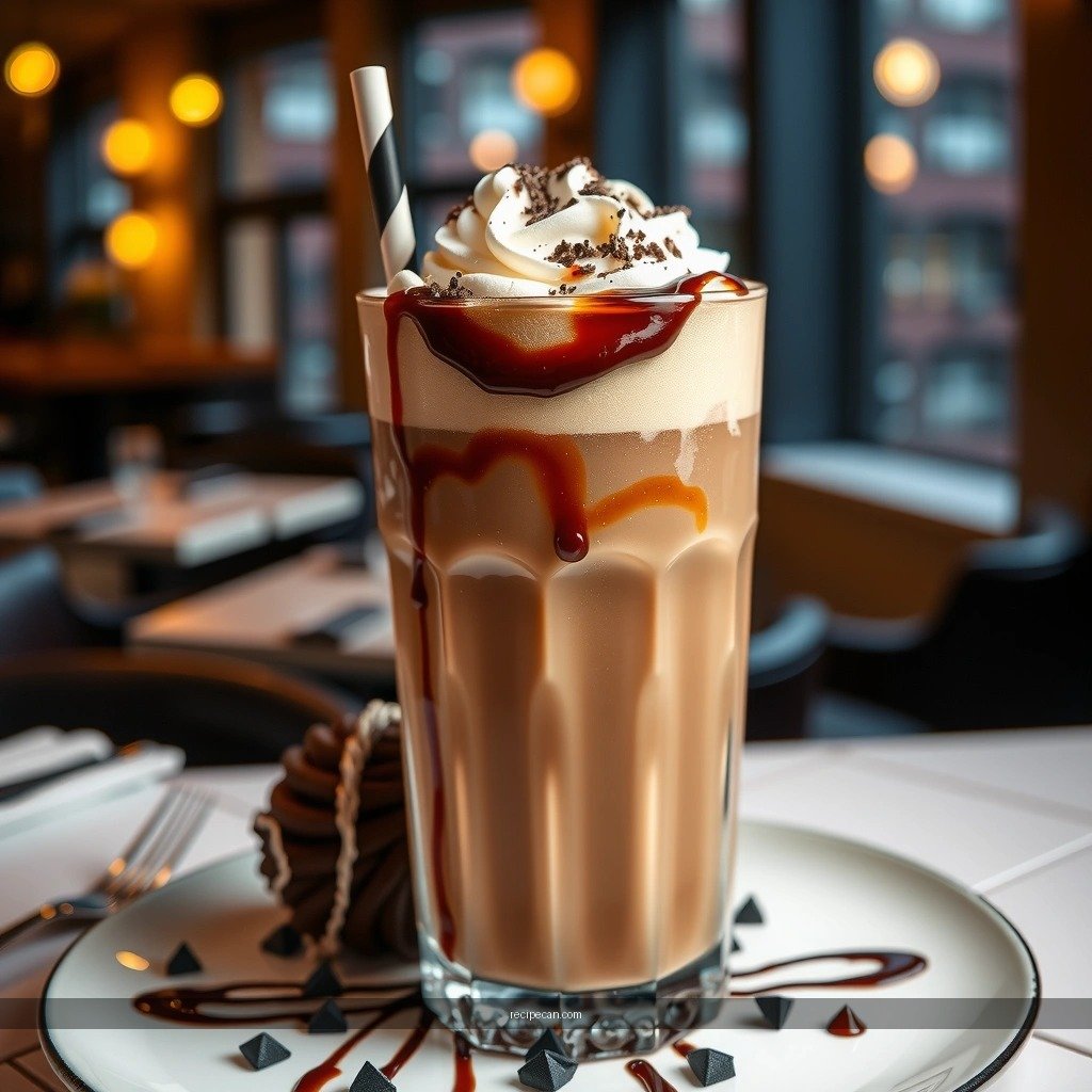 Creamy Texture - recipe for chocolate milkshake