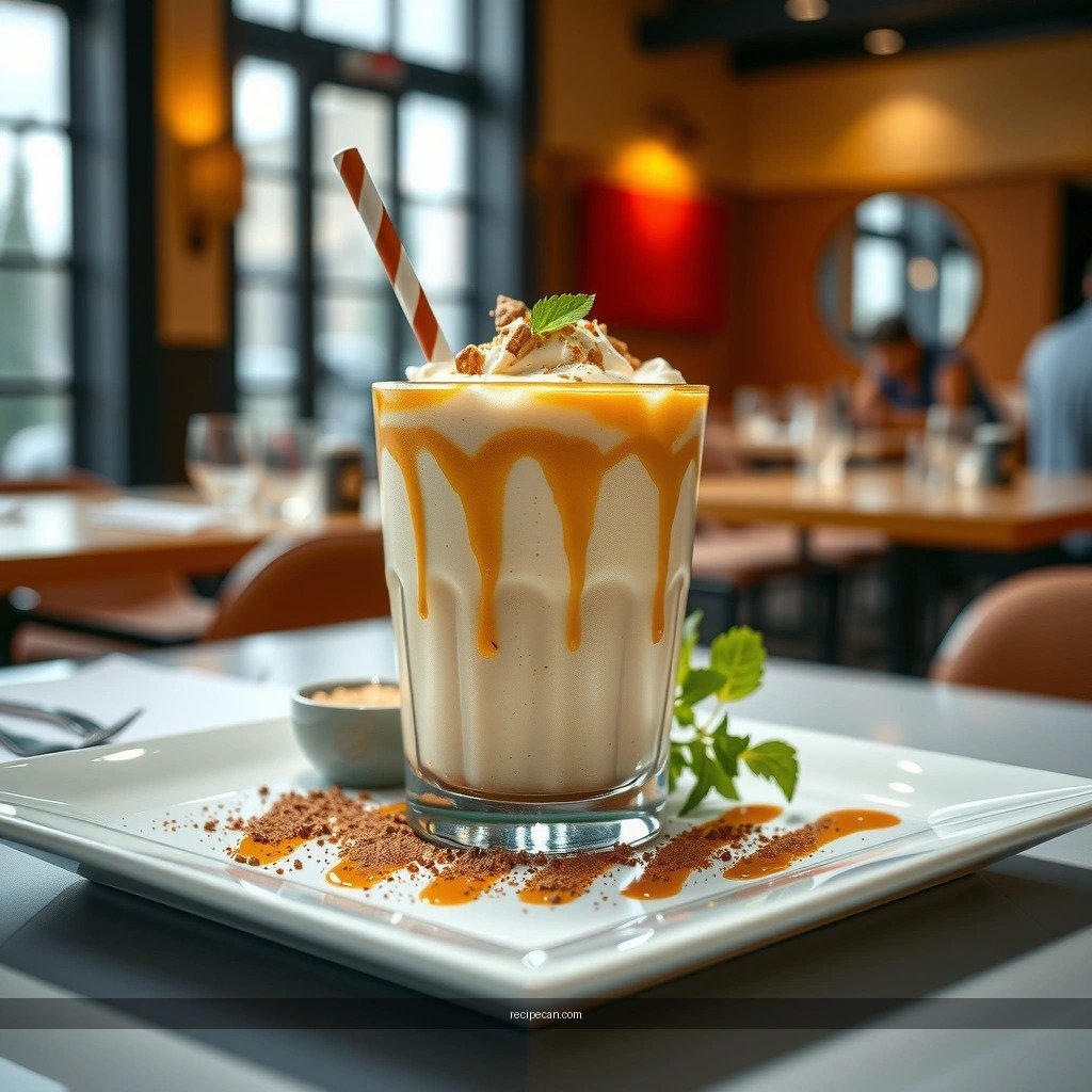 Creamy Texture - recipe for peanut butter milkshake