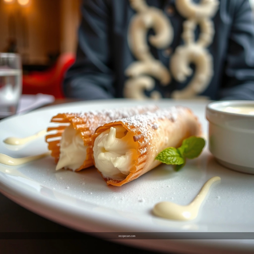 Crispy Cannoli Shells - mascarpone cannoli recipe