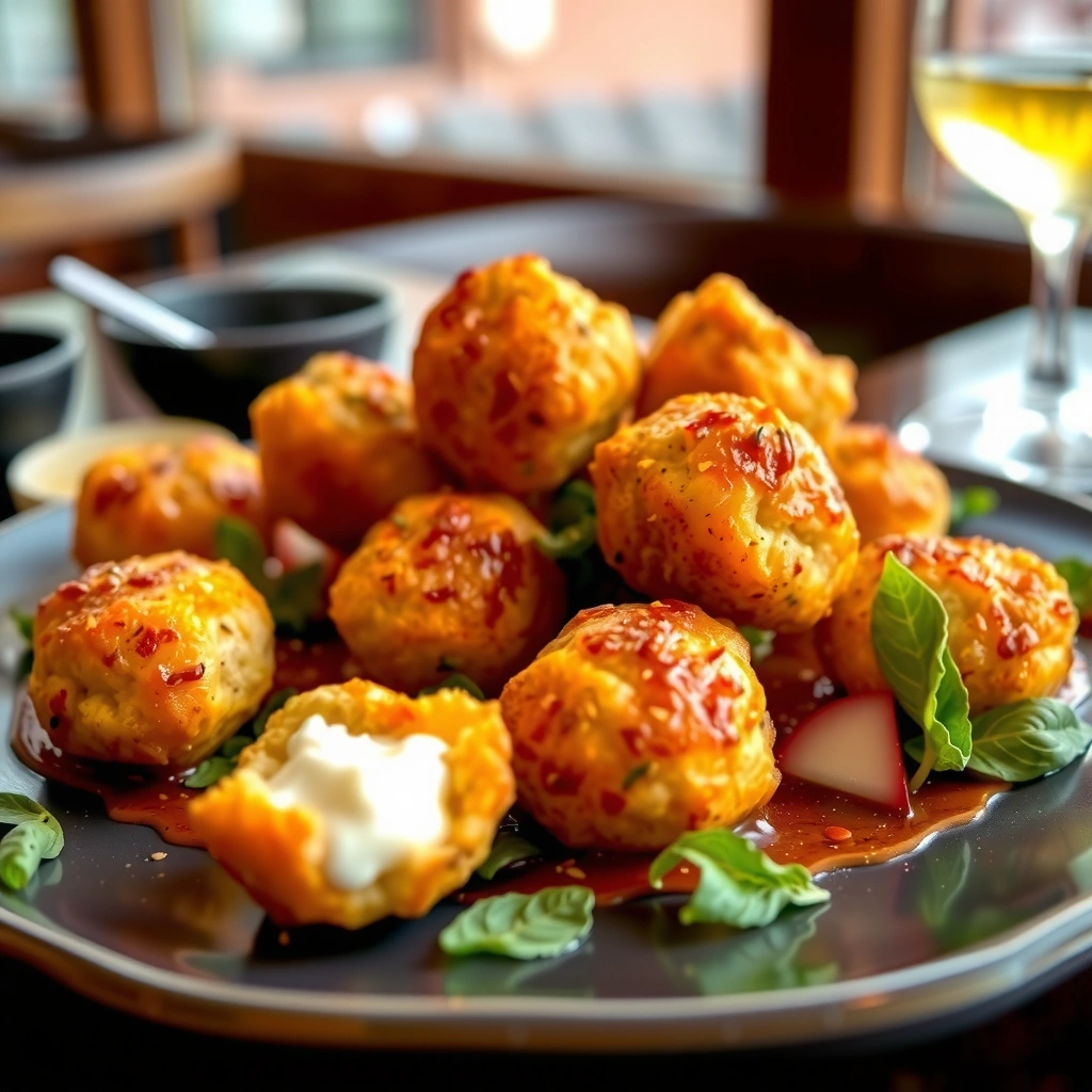 Crispy Cooking - mozzarella cheese balls recipe