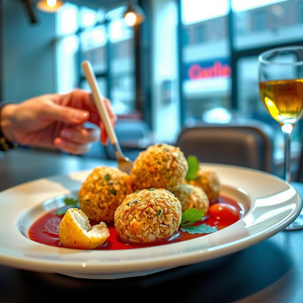 Crispy Goat Cheese Balls - goat cheese balls recipe
