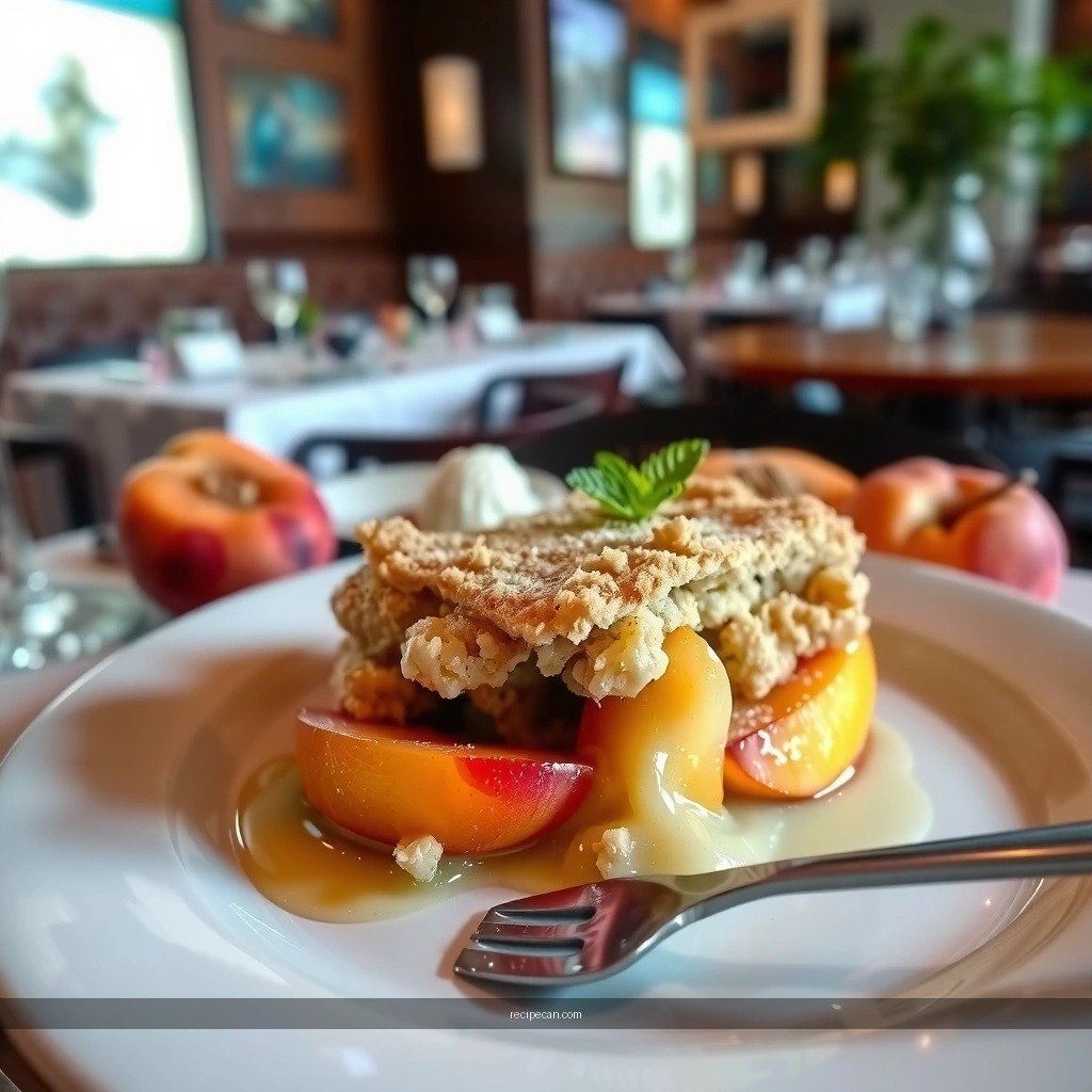 Crumble Topping - fresh peach crumble recipe