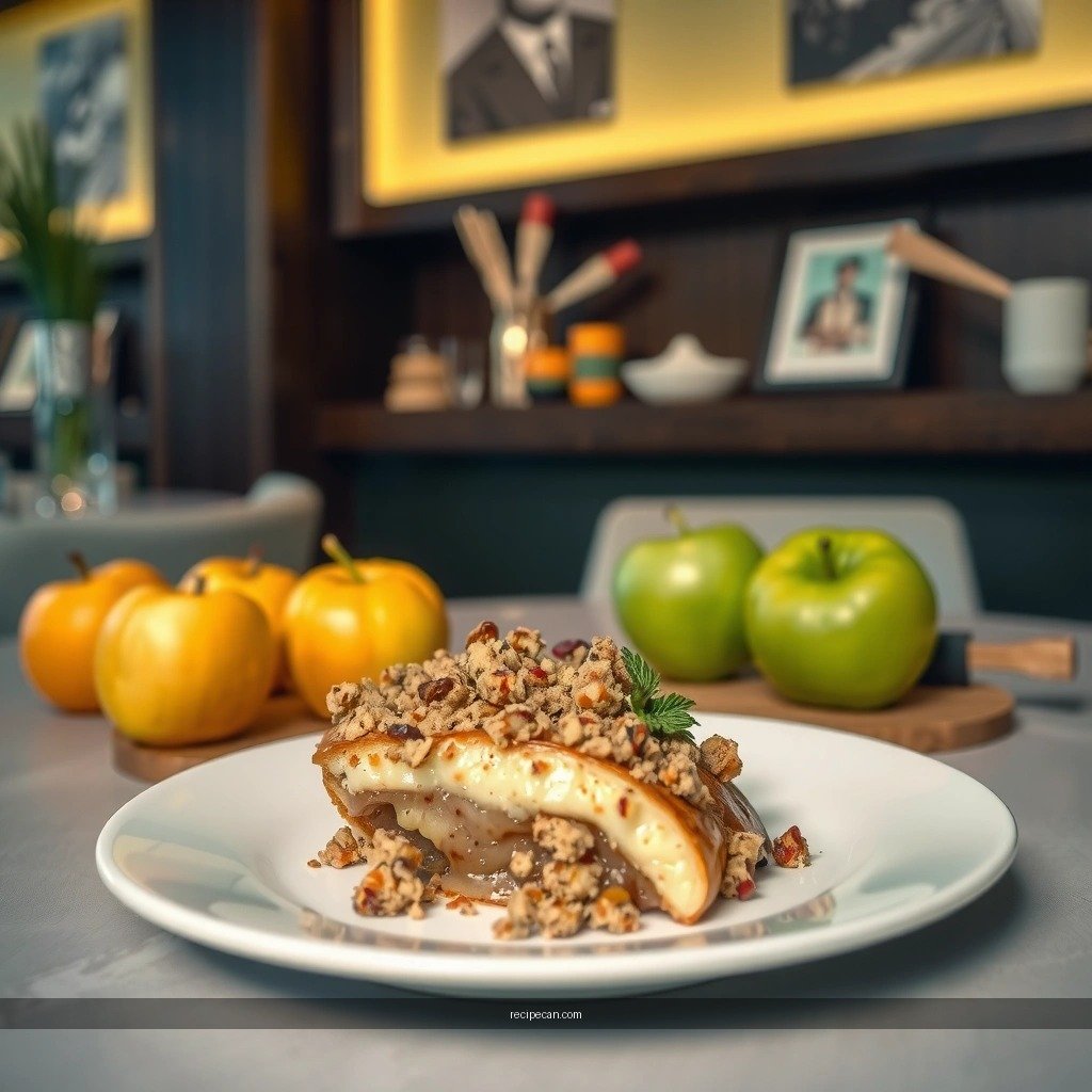 Crumble Topping - recipe for crumble topping for apple pie