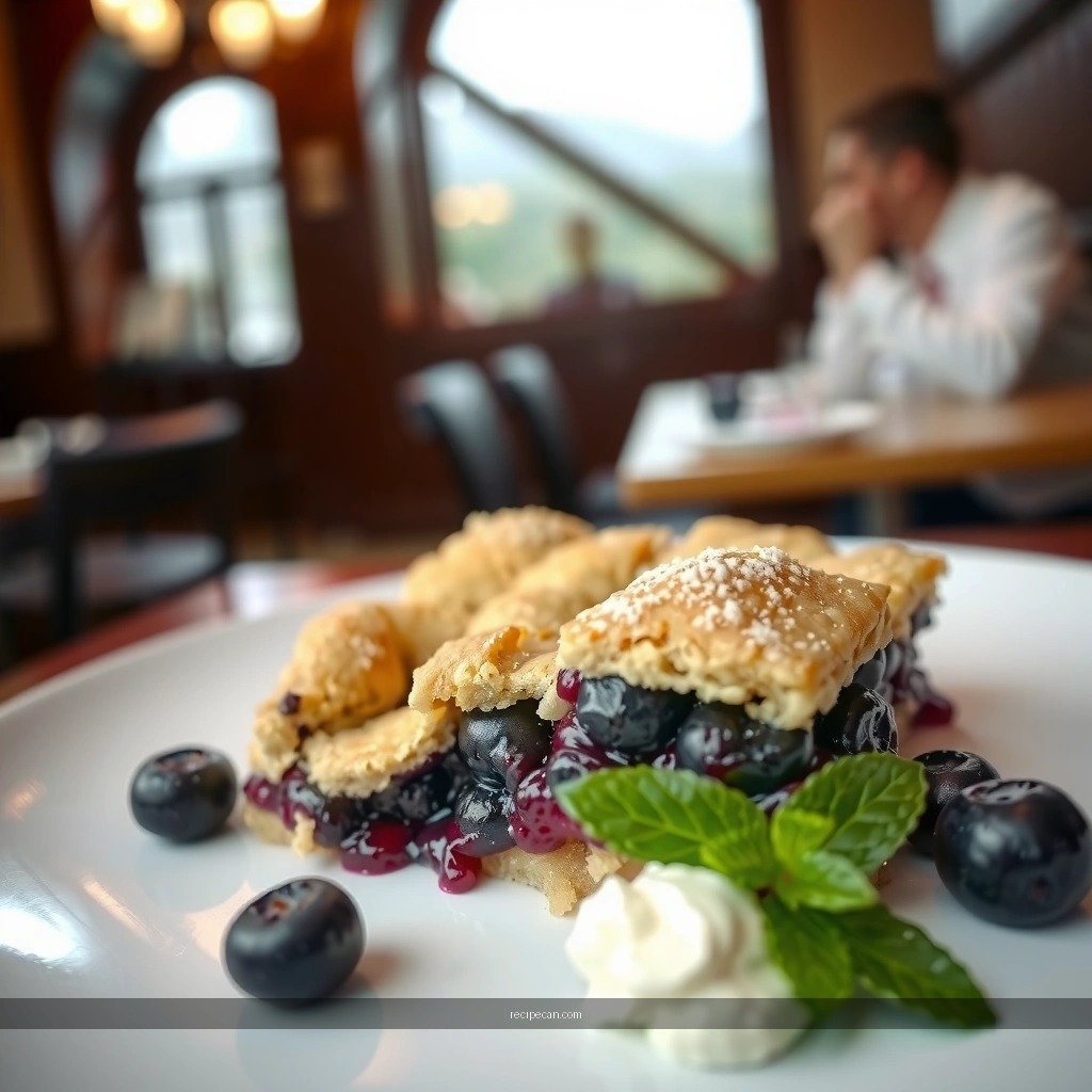Crumble Topping - blueberry pie crumble recipe