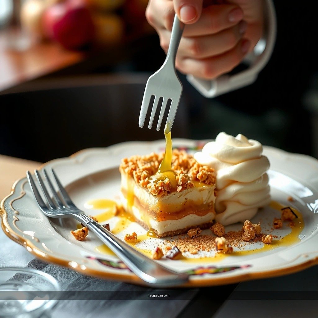 Crumble Topping - apple cheesecake crumble recipe