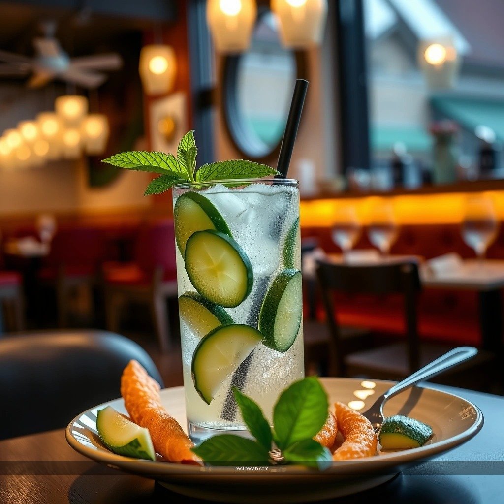 Cucumber Mojito - mojito cucumber recipe