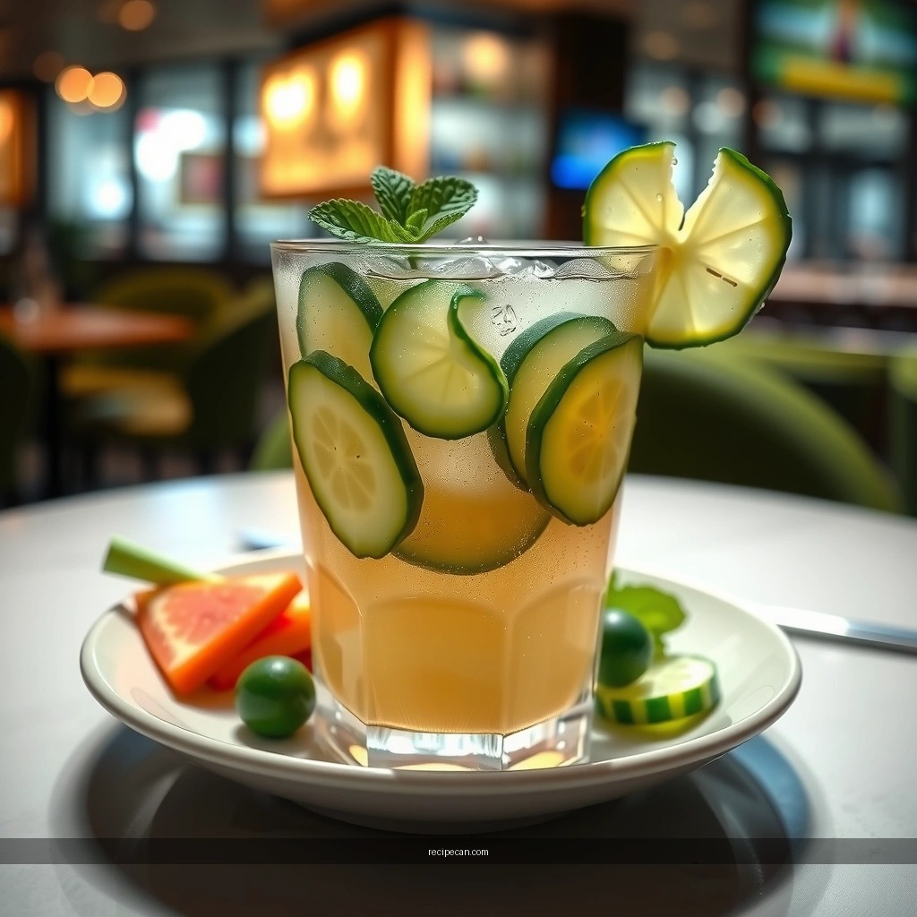 Cucumber Mojito - cucumber mojito recipe