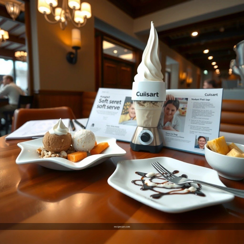 Cuisinart Soft Serve - cuisinart soft serve ice cream maker recipe book