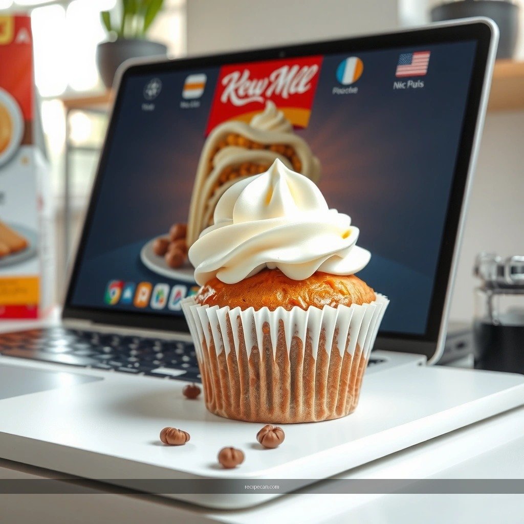 Cupcakes - cannoli cupcake recipe with cake mix