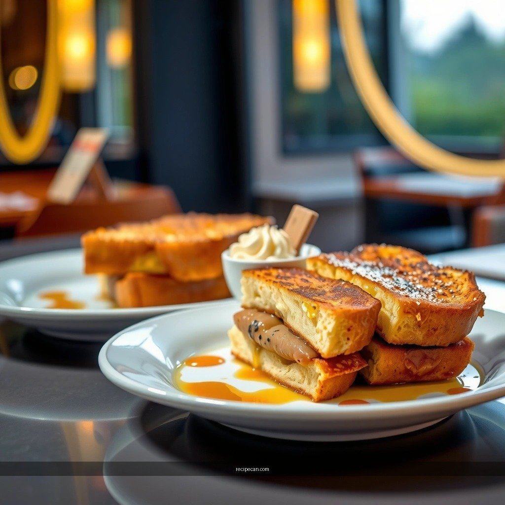 Custard - french toast bread recipe